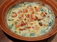 奶汁鸡肉焗菠菜-萨莉亚意式餐厅(杭州西溪龙湖天街店)