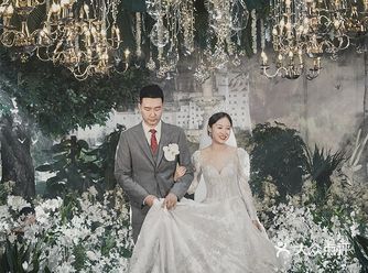 不做绿叶西服好好选森系婚礼你主场