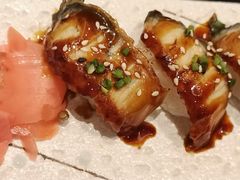 烤鳗鱼手握寿司-大渔铁板烧(花园道店)