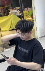 -M1山木造型国潮男士发型定制