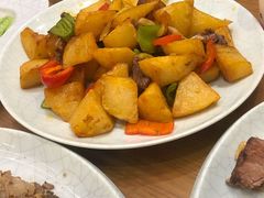 炸土豆块-清真·益鑫羊肉手抓馆(花园北街店)