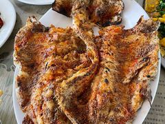 -北京龙庆四季香农家饭庄·灶台鱼·碳烤虹鳟鱼(龙庆峡店)