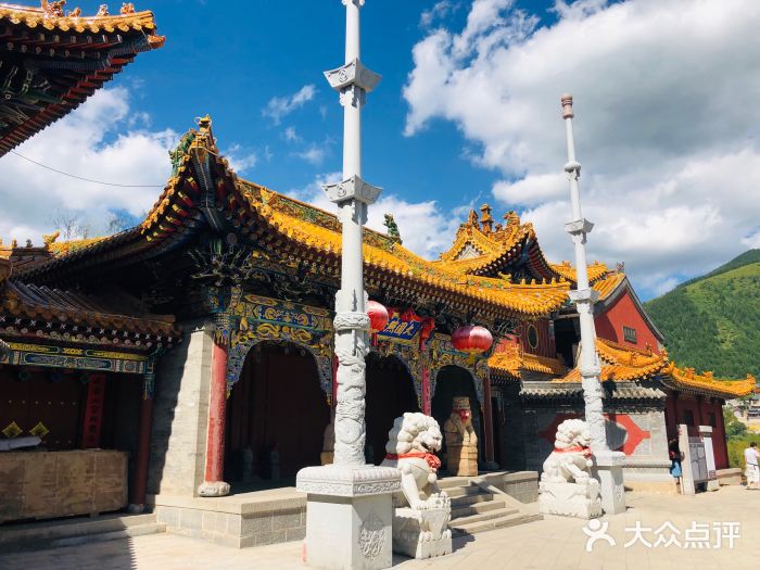 五台山圆照寺图片