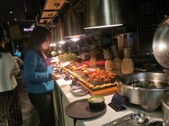 自助取餐区-V-ONE西雅图海鲜自助餐厅(仓山万达广场店)