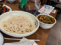 尖椒肉丝打卤面-雪乡阁东北农家菜(颛桥约好休闲街店)
