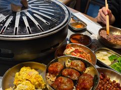 -草家酱蟹炭火烤肉店(珲春南路一店)