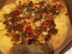 黑松露风味菌菇鸡肉比萨-达美乐比萨(栖霞大道店)