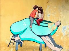 -槟城街头艺术街区