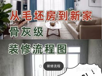 宝藏！骨灰级装修流程图→从毛坯房到新家
