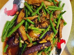 茄子炒豆角-伟记牛蹄(道滘店)
