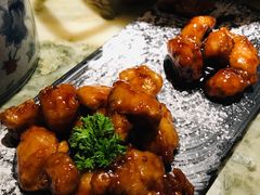 糖霜糖醋里脊-绿茶餐厅(昌平悦荟店)