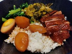 卤水鹅肉饭配潮州酸菜-MR鹅外