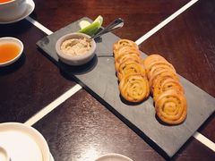 鹅肝酱葱油饼-杭州西子湖四季酒店·金沙厅