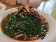 蚌肉金花菜-大鸿运酒店·苏州菜·松鼠桂鱼(观前街店)