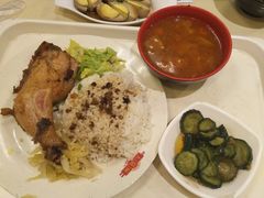 鸡腿饭-大圆碗•T骨大排饭(永安道店)