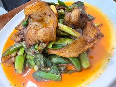 蒜苗回锅肉-永乐饭店