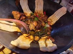 铁锅炖公鸡-老阿爸鲜鱼土菜(昆山花桥店)