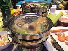 小火锅-凤凰岛度假酒店-海鲜自助餐厅