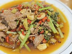 肝腰合炒-重庆石磨豆花庄(乔庄店)