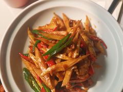 香辣纸片笋-后海16号·北京私房菜