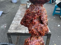 -劳动公园新疆人烤腰子