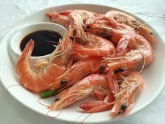 白灼基围虾-碧海银沙海鲜餐厅(恒大海上威尼斯店)