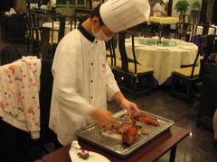 运刀如风-鸭王烤鸭店(三里河店)