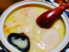 明湖奶汤蒲菜-鑫悦诚府·新鲁菜·餐厅(趵突泉店)