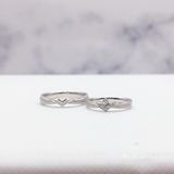 客定款对戒——武汉最美婚戒定制