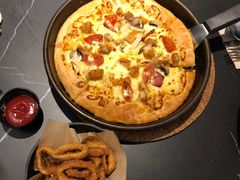 新奥尔良风情烤肉比萨-必胜客(欧亚卖场店)