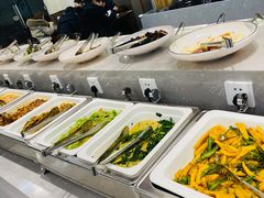 自助取餐区-怡僖素食餐厅