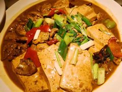 鱼杂炖豆腐-日丰园海肠水饺·老字号大连海鲜(和平广场店)