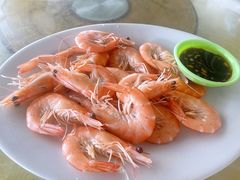 白灼海虾-乡味海鲜农家菜·巽寮土窑鸡(地道美食店)