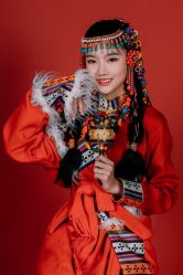 -后宫·古装汉服京剧儿童亲子全家福摄影