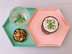 手工奶盖茶-茶是一枝花泡茶店