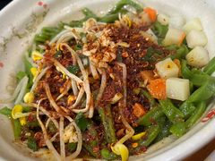 油泼面-手擀菠菜面(西康路店)