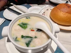 无油鱼汤腐竹煮时蔬-大树餐厅(益田假日店)