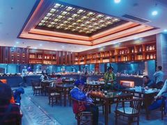 大堂-大佛寺高级素食自助餐厅