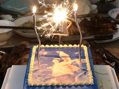 -咖咖熊蛋糕定制·英国蓝风车动物性淡奶油