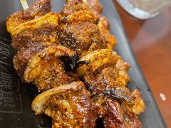 雪花牦牛肉串-麒麟风烤牛肉·云南烧烤小排档(丹凤街店)