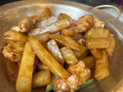 干锅排骨-长春观斋补堂素菜馆