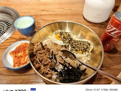 -明洞阿姨·韩式酱蟹烤肉·创意料理(三元桥店)