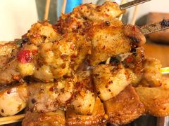 招牌烤羊肉串-炒豆合作社(东四总店)