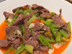小炒百合黄牛肉-大潮淮·淮扬菜(何园旗舰店)