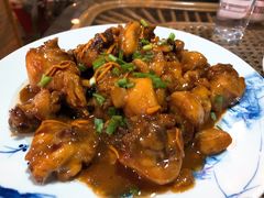 鲜花椒炒鸡-红栌温泉山庄生态美食餐厅