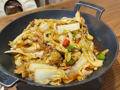 -东来菜馆•手抓海鲜家常菜•海鲜锅贴(鸽子窝店)