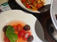 话梅小番茄-绿茶餐厅(西单老佛爷店)