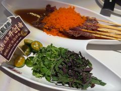 柳喜辣鱼籽生牛-柳喜辣·烧烤酒局(跃进总店)