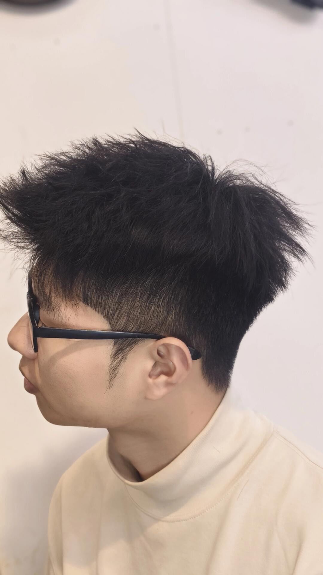 前额分界棒,发型新宠