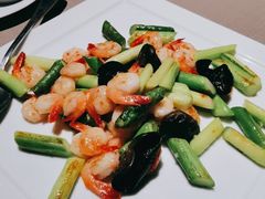芦笋虾仁-荣轩(新荣记环球金融中心店)